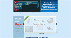 Desktop Screenshot of cleancarton.com